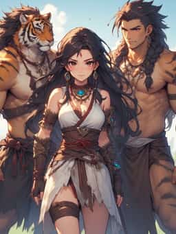 Beastmen: She Tames the Land novel cover