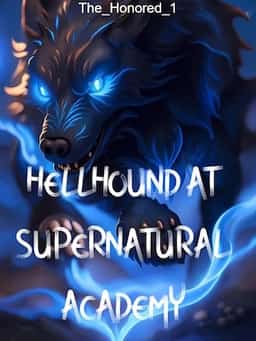 Hellhound At Supernatural Academy novel cover