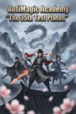 AntiMagic Academy “The 35th Test Platoon” novel cover