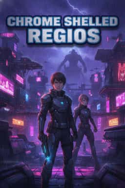 Chrome Shelled Regios novel cover