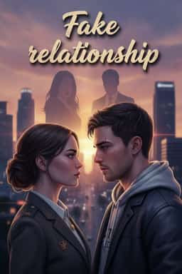 Fake relationship novel cover