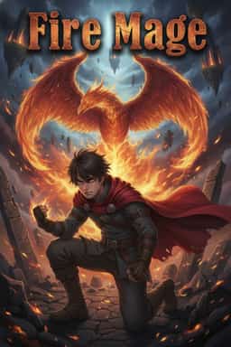 Fire Mage novel cover