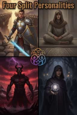 Four Split Personalities