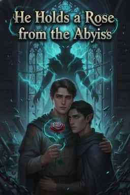 He Holds a Rose from the Abyss