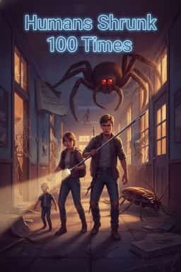 Humans Shrunk 100 Times novel cover