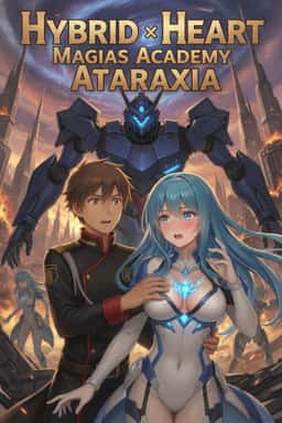 Hybrid x Heart Magias Academy Ataraxia novel cover