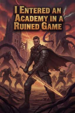I Entered an Academy in a Ruined Game novel cover