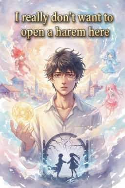 I really don't want to open a harem here novel cover