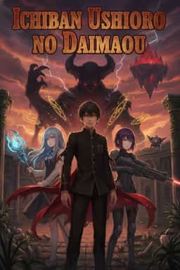 Ichiban Ushiro no Daimaou novel cover