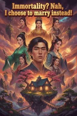 Immortality? Nah, I choose to marry instead! novel cover