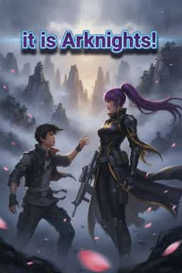 it is Arknights! novel cover
