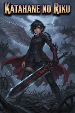 Katahane no Riku novel cover