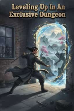 Levelling Up In An Exclusive Dungeon novel cover