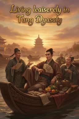 Living leisurely in Tang Dynasty