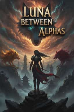 Luna Between Alphas novel cover