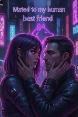 Mated to my human best friend  novel cover