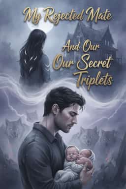 My Rejected Mate And Our Secret Triplets  novel cover
