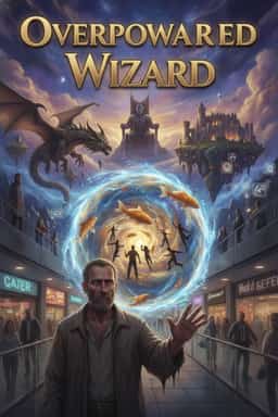 Overpowered Wizard novel cover