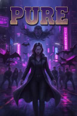 PUREBLOOD novel cover