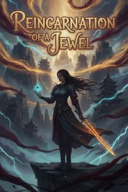 REINCARNATION OF A JEWEL novel cover