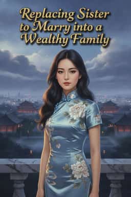 Replacing Sister to Marry into a Wealthy Family novel cover