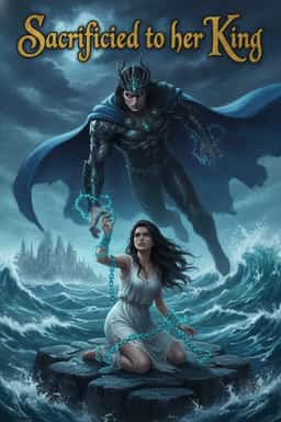 Sacrificed to her King novel cover