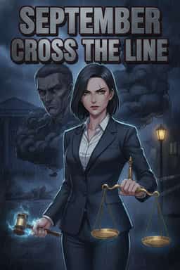 September Cross The Line novel cover
