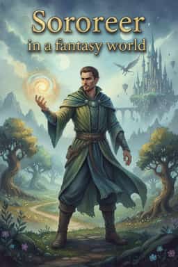 Sorcerer in a fantasy world