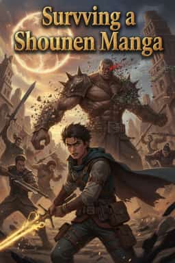 Surviving a Shounen Manga novel cover