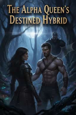 The Alpha Queen's Destined Hybrid novel cover