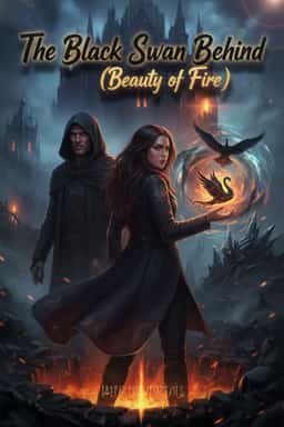 The Black Swan Behind (Beauty of Fire)
