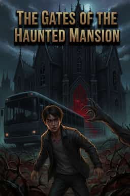 The Blood Gates of the Haunted Mansion novel cover