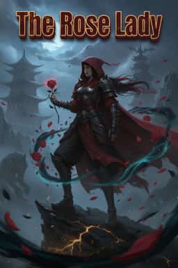 The Blood Rose Lady novel cover