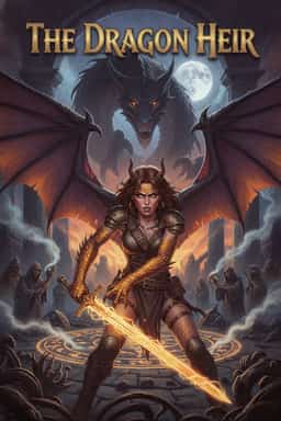 The Dragon Heir novel cover