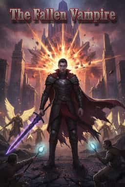 The Fallen Vampire novel cover