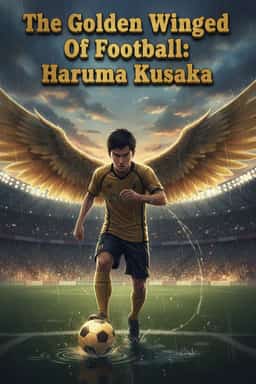 The Golden Winged Of Football: Haruma Kusaka novel cover