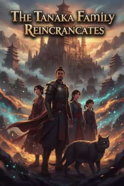 The Tanaka Family Reincarnates novel cover