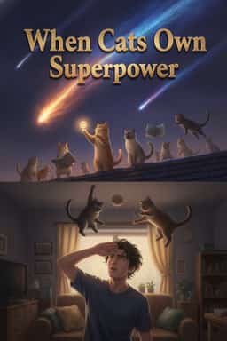 When Cats Own Superpower novel cover