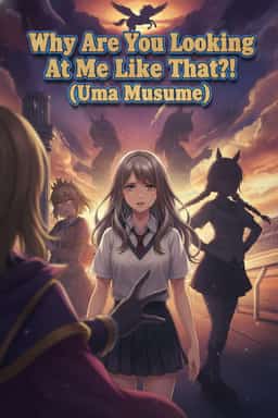 Why Are You Looking At Me Like That?! (Uma Musume) novel cover