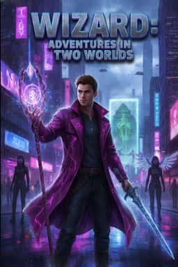 Wizard: Adventures in Two Worlds novel cover