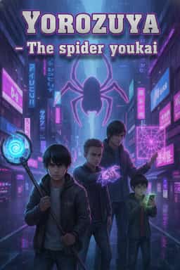 Yorozuya – The spider youkai novel cover