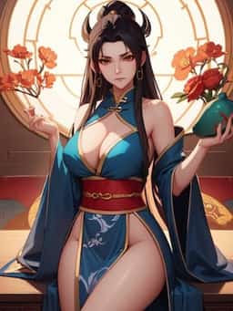 Reincarnated as a Scholar: But I only write Erotica novel cover