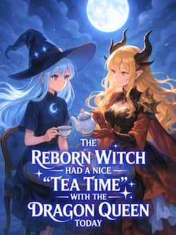 The Reborn Witch had a nice 'Tea Time' with the Dragon Queen today novel cover