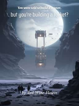 You were told to build a tractor, but you're building a rocket? novel cover