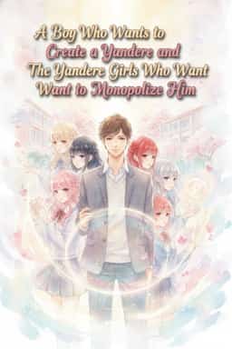 A Boy Who Wants to Create a Yandere Harem and The Yandere Girls Who Want to Monopolize Him novel cover
