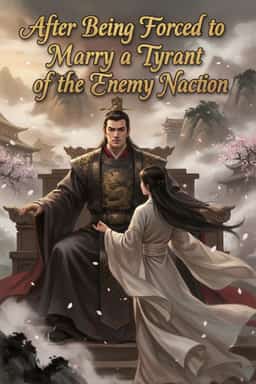 After Being Forced to Marry a Tyrant of the Enemy Nation novel cover