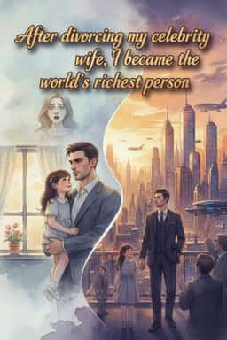 After divorcing my celebrity wife, I became the world's richest person novel cover