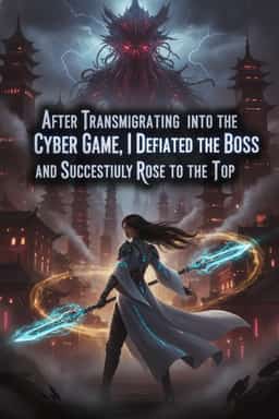 After Transmigrating into the Cyber Game, I Defeated the Boss and Successfully Rose to the Top novel cover