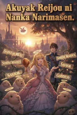 Akuyaku Reijou ni Nanka Narimasen. novel cover