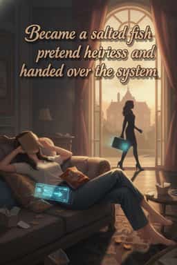 Became a salted fish pretend heiress and handed over the system novel cover